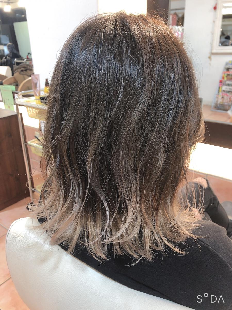 ハイトーン O グラデーションカラー ブログ Neolive 7 御茶ノ水店 美容室 美容院 Neolive ネオリーブ 渋谷 池袋 下北沢 自由が丘 新宿 銀座 吉祥寺 お茶の水 横浜 溝の口 表参道ほか