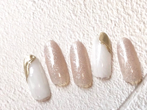 大人女子に◎エレガントなネイルデザイン☆高田馬場 ネイル マツエク