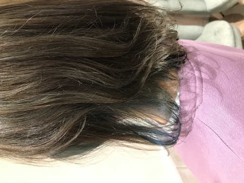 大人インナーカラー