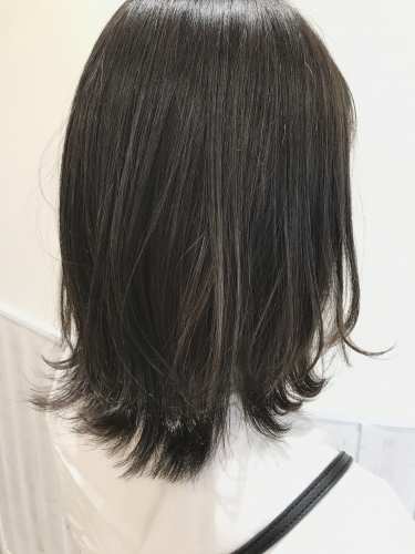 透明感を残して暗くしたい方におすすめのカラー