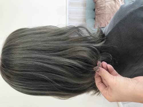 大人かわいいダブルカラー