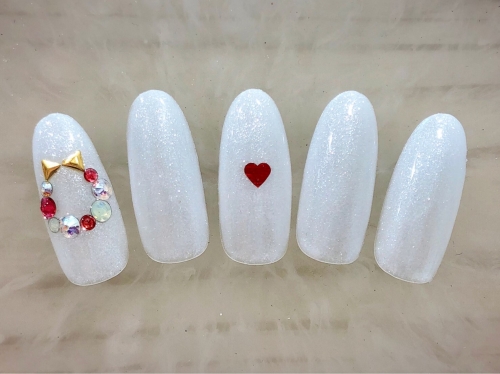 クリスマスデザインネイル☆高田馬場 ネイル マツエク