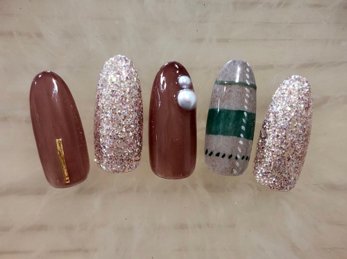 冬の定額ボリュームアート☆高田馬場 ネイル マツエク