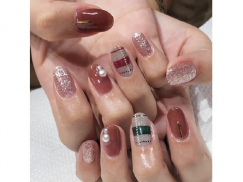 お客様チェックネイル☆高田馬場 ネイル マツエク