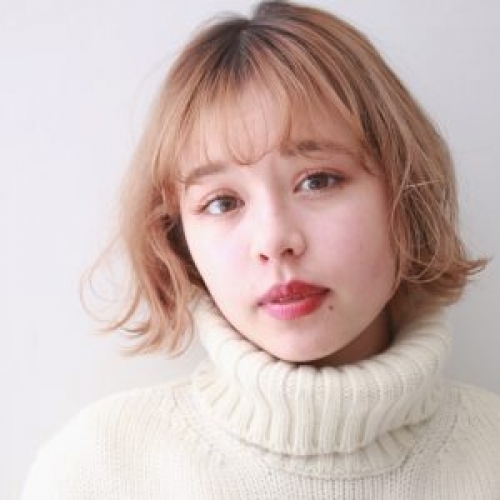 冬はハイトーンボブがおすすめ♪下北沢 美容室 Neolive tiaLa 卒業式 袴着付け ヘアセット