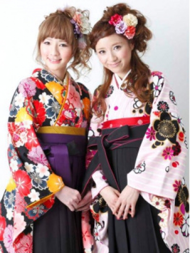 ★2021年　卒業式　袴着付け　ヘアセット★