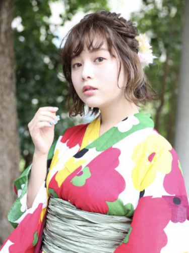 ★浴衣着付けやってます★　北千住　美容室　