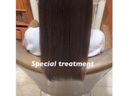 カット×髪質改善トリートメント