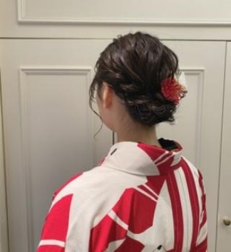 袴に合う人気ヘアセット