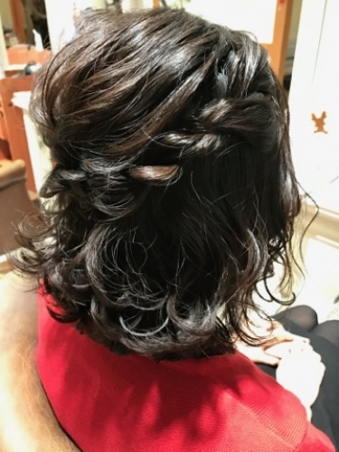 ヘアセット結婚式　北千住