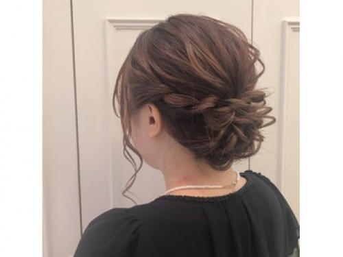 袴　卒業式　ヘアセット　