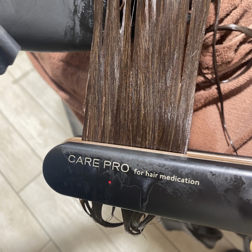 超音波アイロン　ケアプロ　北千住　美容室