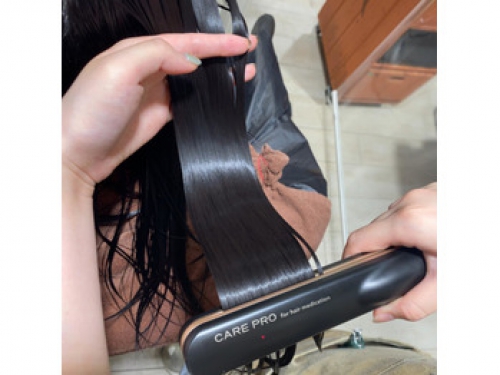 髪質改善×超音波アイロントリートメント