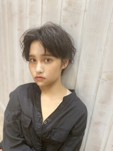 センターパートショート！