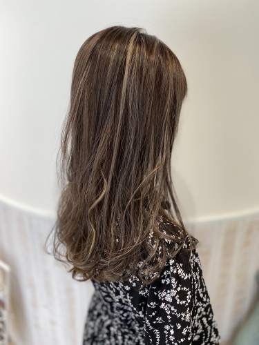 透明感抜群！3Dハイライトカラー！