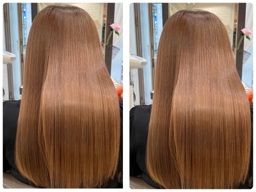 夏の紫外線ダメージも改善！酸熱トリートメント