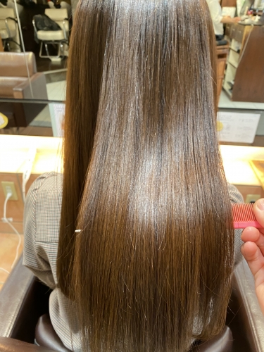 大人気メニュー　髪質改善トリートメント