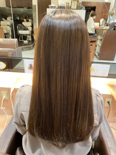 今話題のツヤ髪！髪質改善