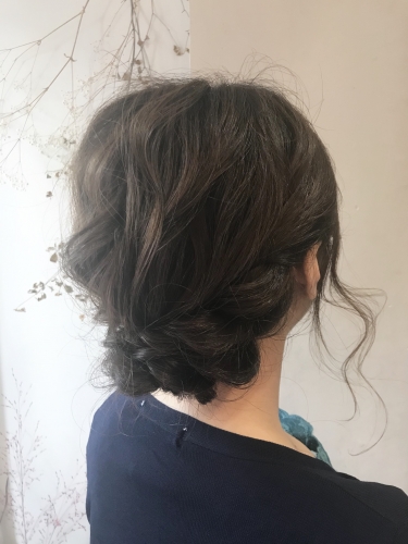 結婚式ヘアセット
