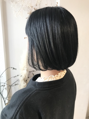 ワンカールで可愛い顎ラインボブ