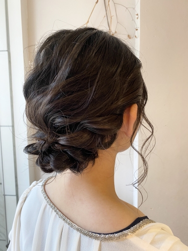 結婚式にオススメのヘアセット☆