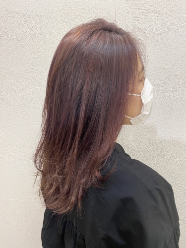 暖かい季節に大人気！暖色系カラー