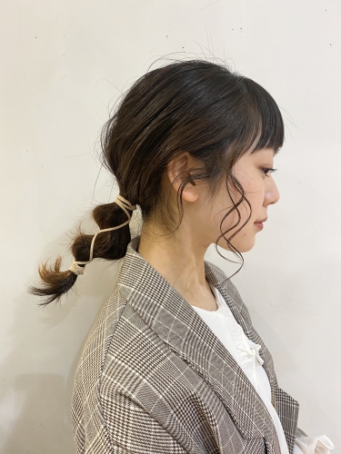 SNSで大人気！！紐アレンジ！