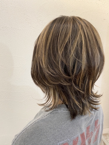 コントラストたっぷり立体感カラー