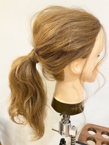 お家時間に簡単垢抜けポニーテール☆