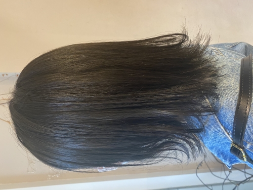 伸ばしかけで肩についてハネちゃう場合は…