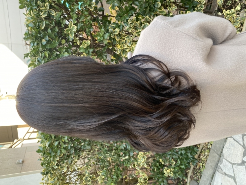 大人可愛い！アッシュブラウンカラー