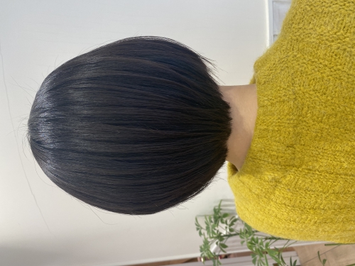 襟足すっきり！ショートボブスタイル