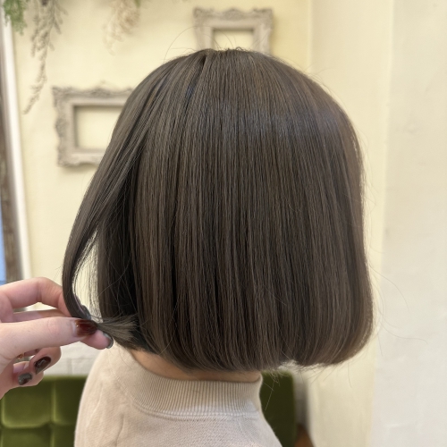 ダブルカラー ☆ グレージュカラー