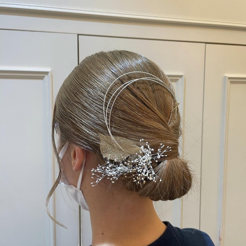 浴衣　着付け　ヘアセット　北千住