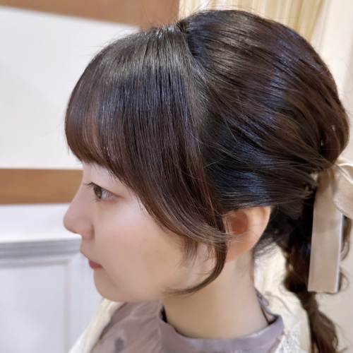 今話題！韓国風顔周りカット☆