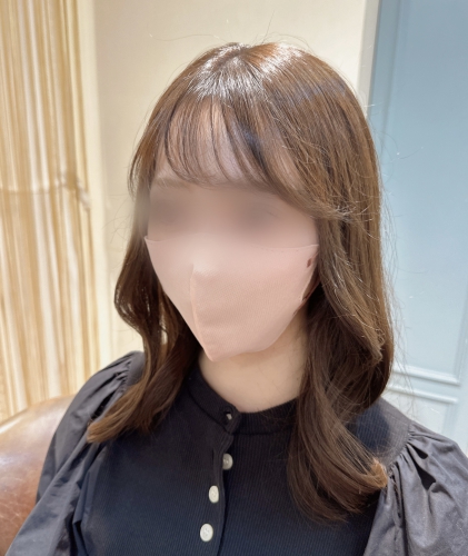 顔まわり 後れ毛カット☆
