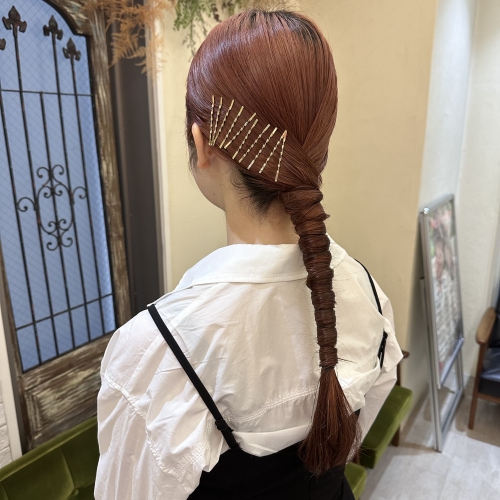 タイトスタイル ☆ ヘアセット