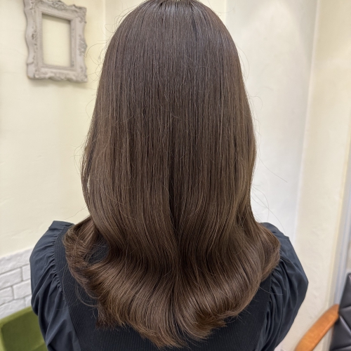 透明感満載☆暗髪カラー 北千住