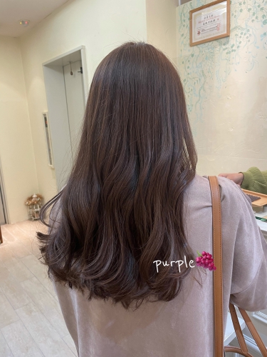 透明感満載　ラベンダーアッシュ