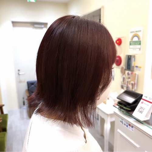 お洒落さんにおすすめ ♪ 暖色カラー