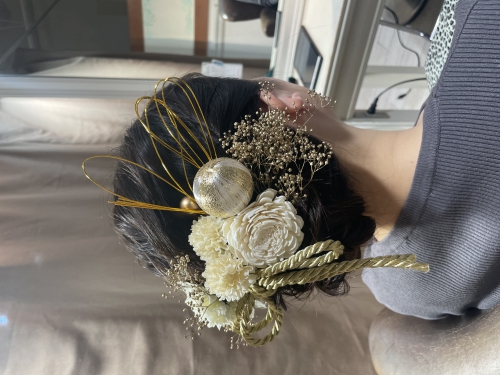 卒業式 ヘアセット