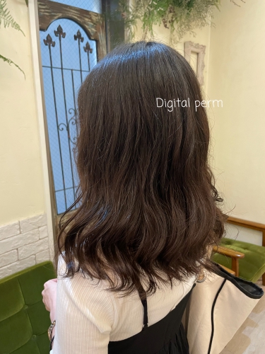 低音デジタルパーマ