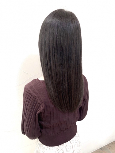 ショコラブラン×酸熱トリートメントで艶カラー☆高田馬場 美容室 酸熱 髪質改善トリートメント
