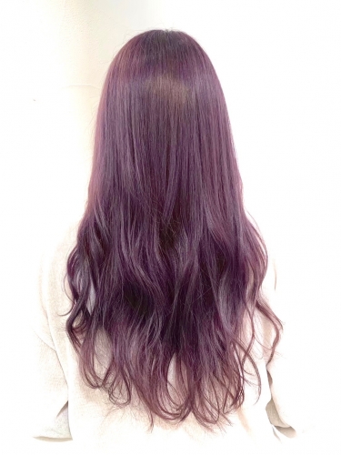 パサつきが気になるなら艶感アップのパープルアッシュ☆高田馬場 美容室 酸熱 髪質改善トリートメント