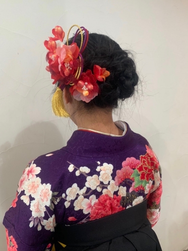 卒業式お客様スタイル☆高田馬場 美容室 酸熱 髪質改善トリートメント