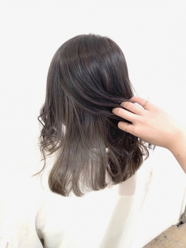 アディクシーカラーのインナーカラースタイル☆高田馬場 美容室 酸熱 髪質改善トリートメント