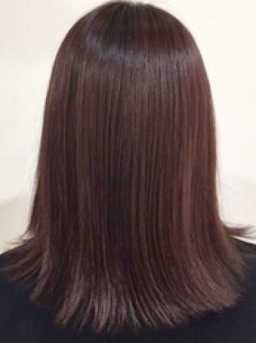 可愛いアッシュブラウン☆高田馬場 美容室 酸熱 髪質改善トリートメント