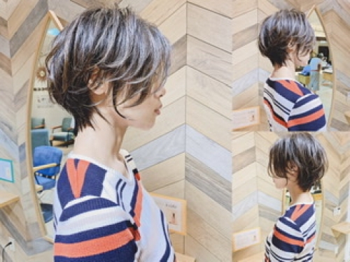 【大人可愛い小顔前下がりショート】川崎 久保田凌生