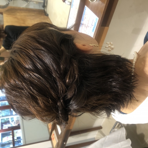 ハーフアップ♪