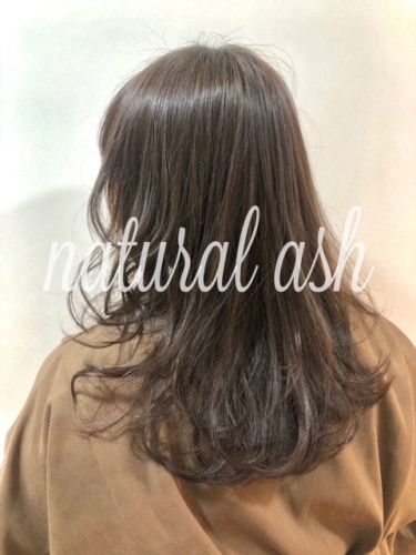 透明感カラー＊ナチュラルアッシュ